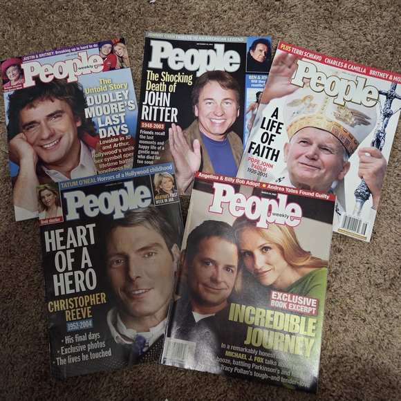 Vintage People Magazine Collection - LOT - Picture 1 of 6